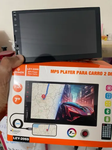 MUTIMIDIA RÁDIO PARA CARRO COMPLETO 1 DIN