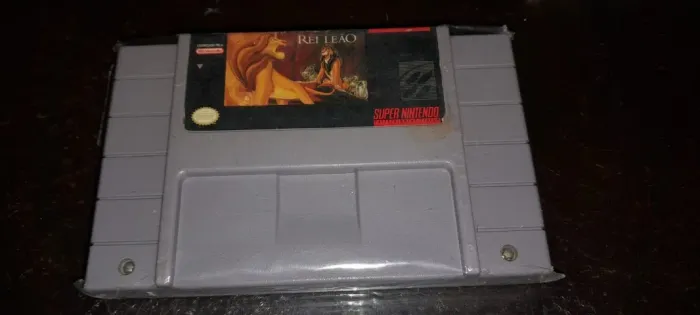 Rei Leão original nacional gradiente para super nintendo