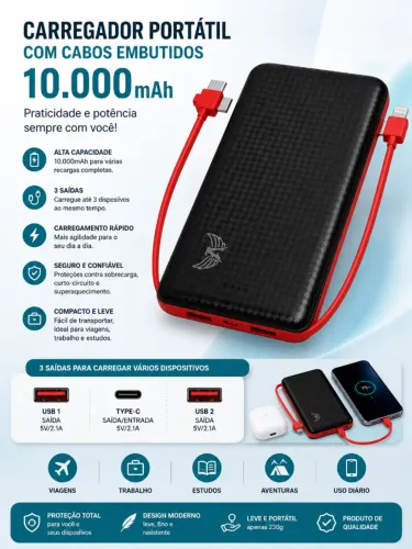 Carregador Portátil