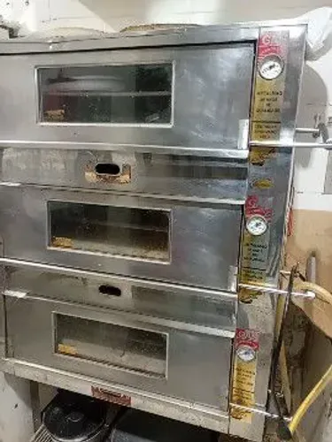 Forno triplo pó pra pizza
