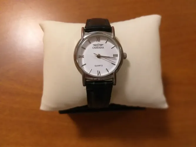 RELÓGIO FEMININO, MARCA CARRARA, EM EXCELENTE ESTADO DE CONSERVAÇÃO!