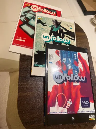 Coleção HQ UnFollow (Vertigo/Panini) - Volumes 1, 2 e 3
