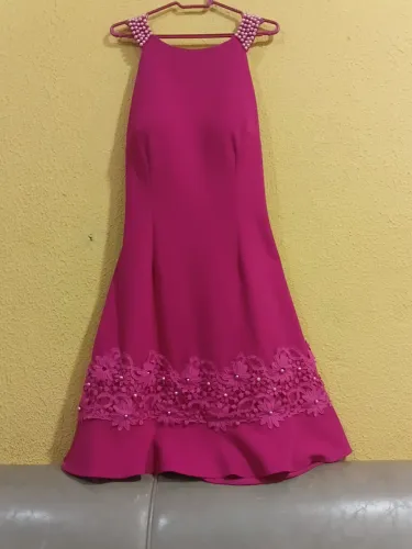 Vestido Rosa curto