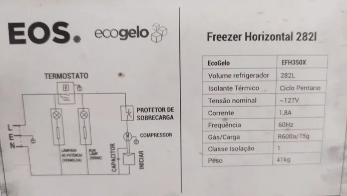 Freezer EOS 282L