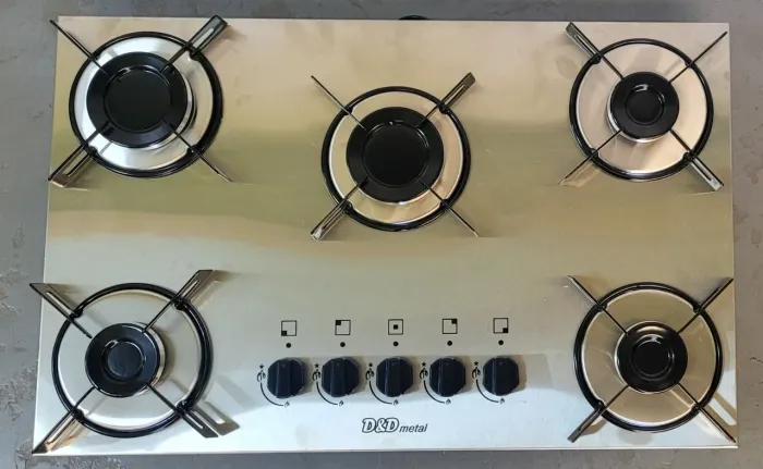 Cooktop a gás 5Q D&D Metal