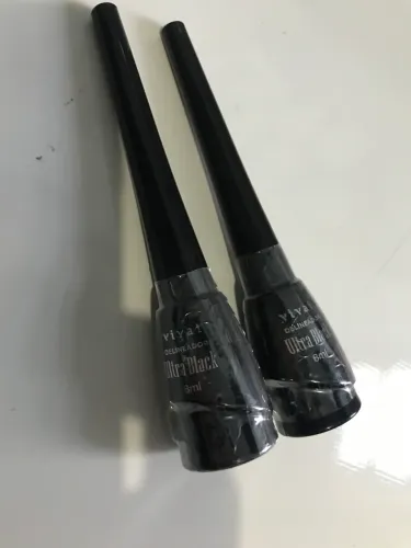 Kit 2 delineadores pincel preto
