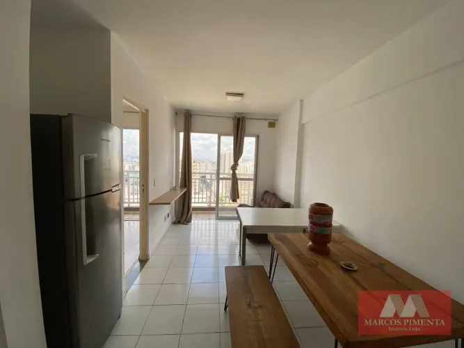Apartamento com 1 dormitório para alugar, 32 m² por R$ 2.333,01/mês - Brás - São Paulo/SP