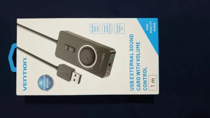 Vention Adaptador de Áudio USB 3,5 mm 1m