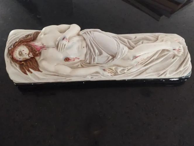 Cristo Morto Ceramica Nordestina