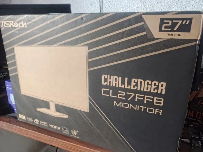Monitor 27 polegadas 144hz 1 ms IPS lacrado
