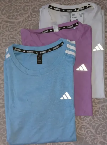 Kit Adidas 3 camisetas femininas novas "P"