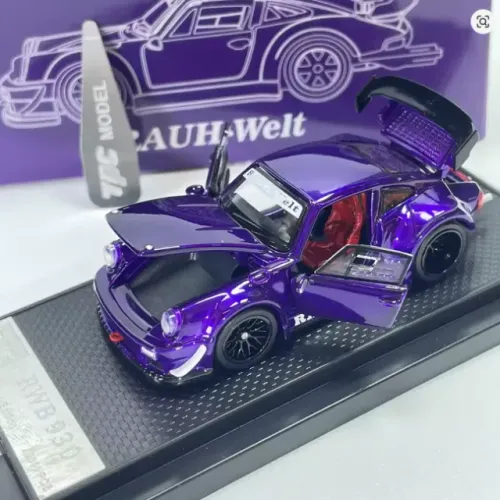 Miniatura De Metal Fundido Porsche 911 Rwb 930 Escala 1:64