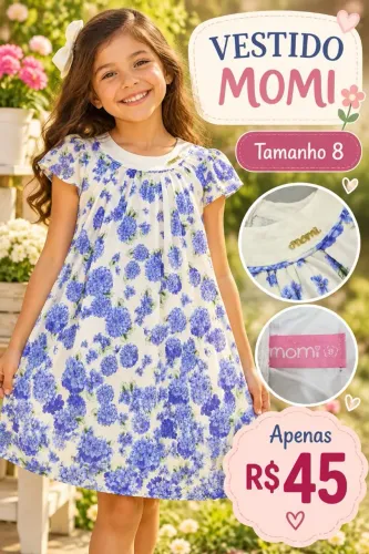 Vestido Momi tamanho 8