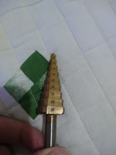 Broca Escalonada Em Aço Rápido 4 A 20mm Usado 