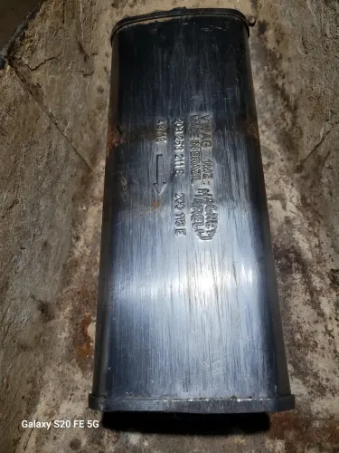 Abafador em AÇO INOX Intermediário do Polo GTS