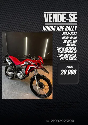 Vende-se Honda XRE Rally 2022/23