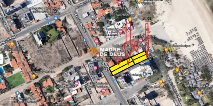 Terreno com 2.200m² no bairro Praia do Futuro - Ceará