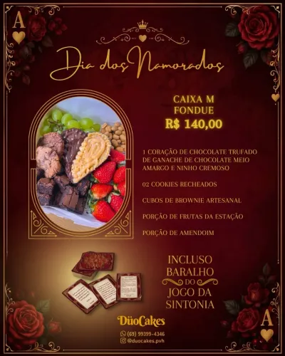 Caixa Dia dos Namorados M (fondue)