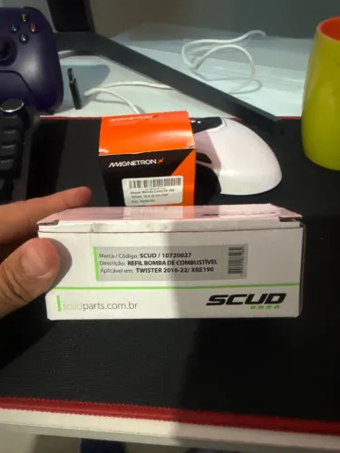 Refil bomba de combustível SCUD, CB250F