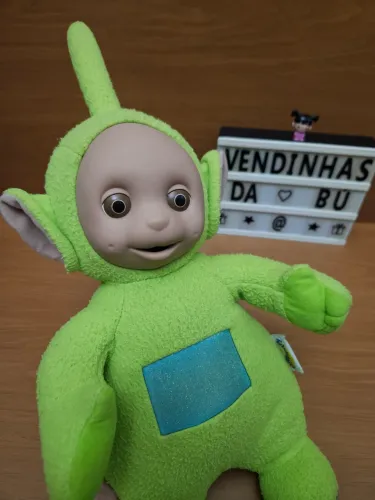 Boneco Teletubbies Dipsy da Estrela funcionando 