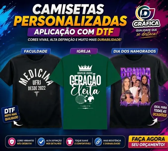 Gráfica banners lonnas camisetas personalizadas