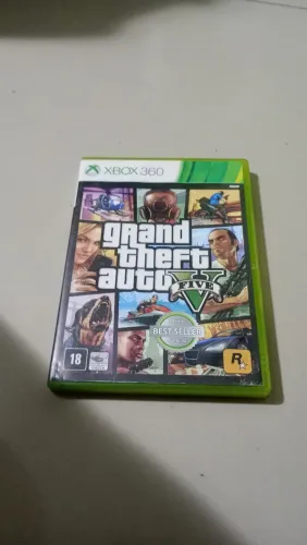 Vendo GTA 5 de Xbox 360 completo com mapa