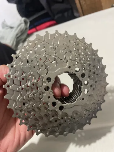 Cassete k7 Shimano para bicicleta