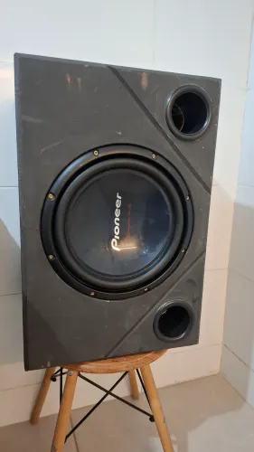 Subwoofer pioneer cara preta de 12
