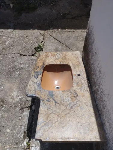 pia de mármore para banheiro