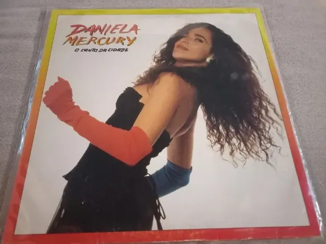 Lp Disco de vinil Daniela Mercury - O canto da cidade 