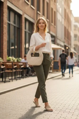 Bolsa Croche Donutbag Creme