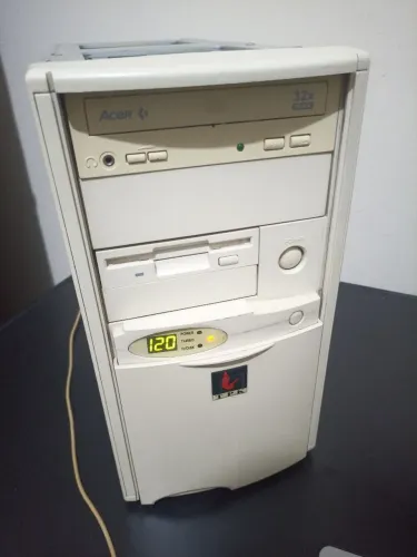 Computador antigo Pentium 166 socket 7 isa