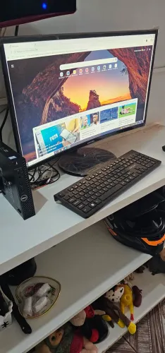 Pc dell OptiPlex completo com monitor Samsung curvo 27"