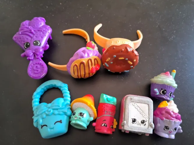 Shopkins guloseimas acessórios