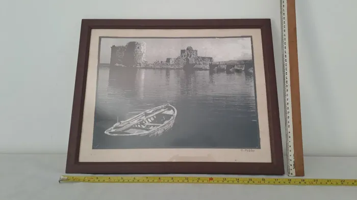 MT Chakib Jabôr Fotógrafo Brasileiro 1908-2007 Quadro Fotografia Assinado 