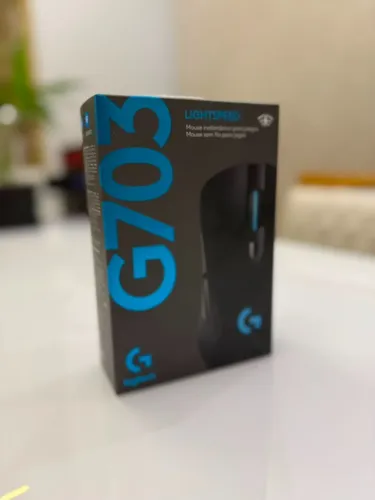Mouse Gamer Logitech G703 LIGHTSPEED - Sem Fio | Novo na Caixa!