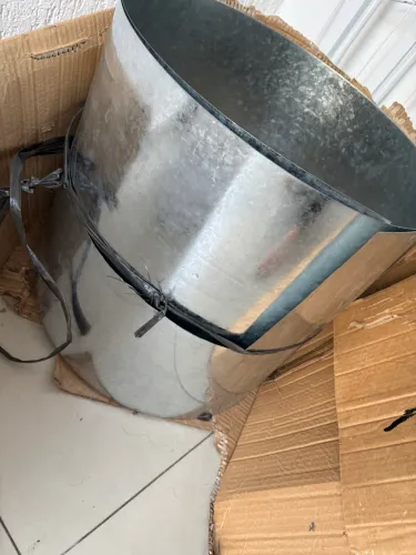 Chapa Galvanizada Rolo 5m x 40cm