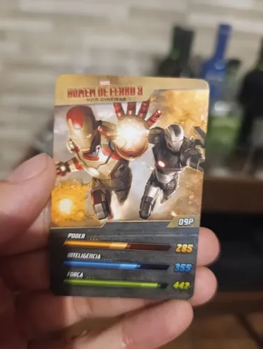Card iron man 3 Cheetos oficial