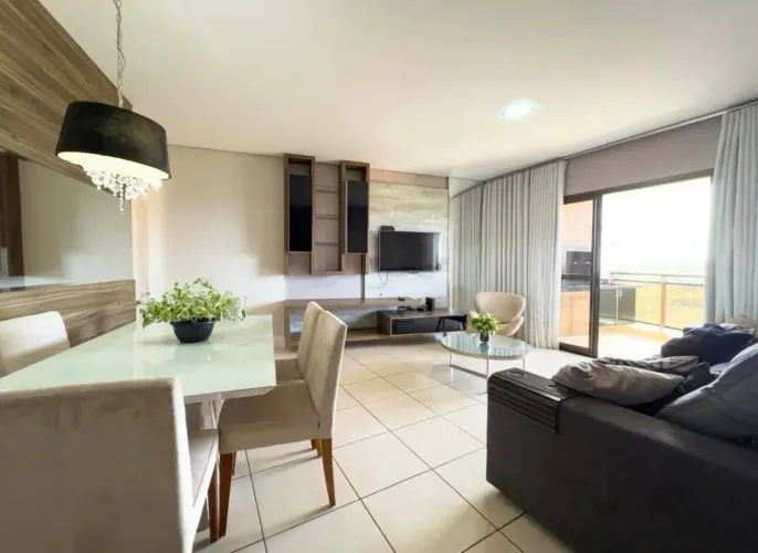 Apartamento Mobiliado com 3 quartos no Torres do Parque