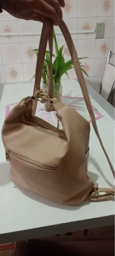Bolsa bege feminina