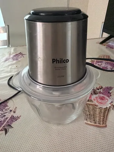 Philco processador Inox Glass