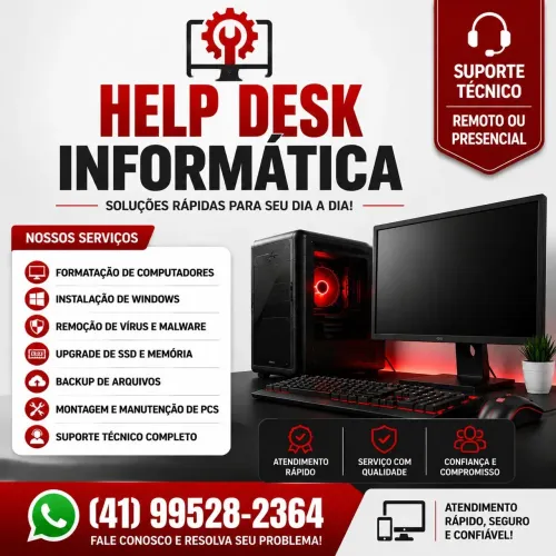 Técnico em informática a domicílio