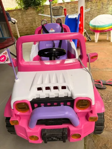 Carrinho De Passeio Pedal Criança Diipi Infantil Calesita