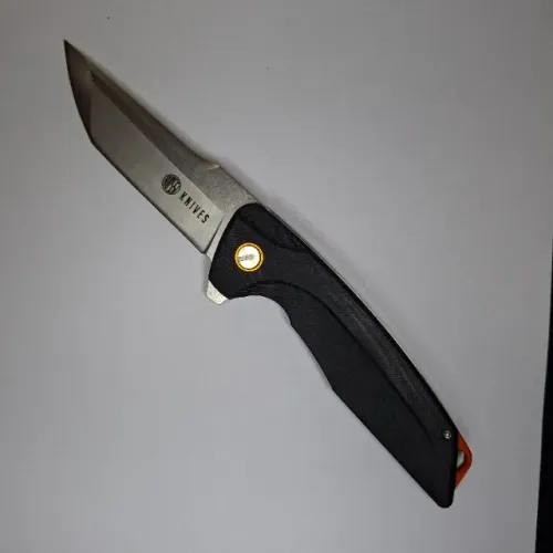 Canivete Tático Clip Point Aço D2 Tala G10 Rolamentado