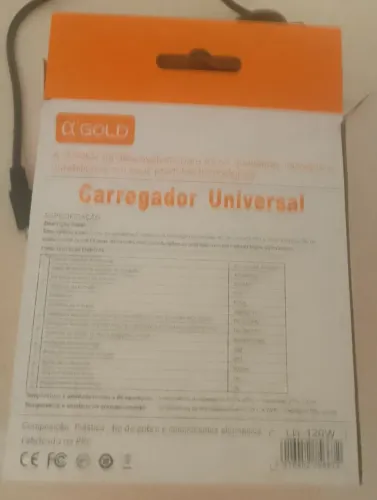 Carregador de notebook universal