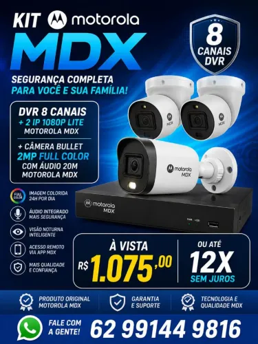 PROMOÇÃO KIT MOTOROLA MDX