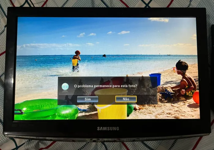 TV Samsung 22 polegadas HD com HDMI - funcionando 100%