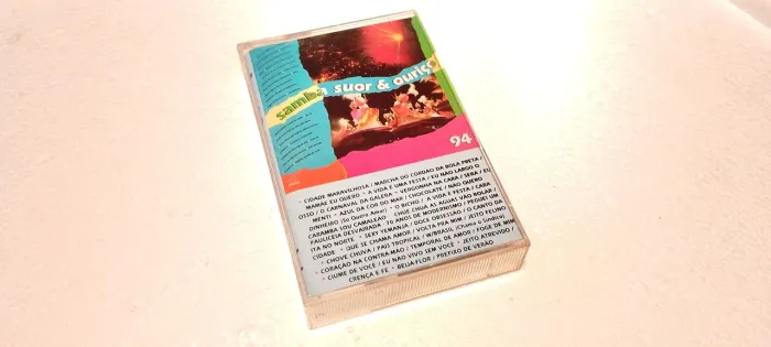 Samba Suor e Ouriço fita K7 cassete antiga original 