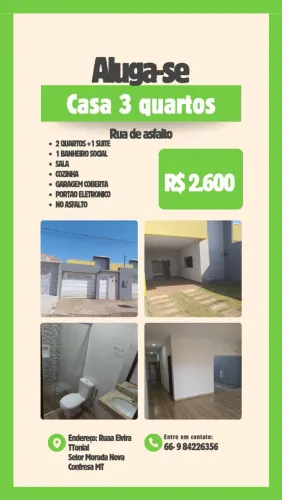 Casa com 3 Quartos