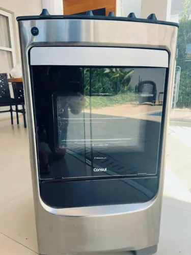 Fogão Consul 4 Bocas com Mesa de Vidro